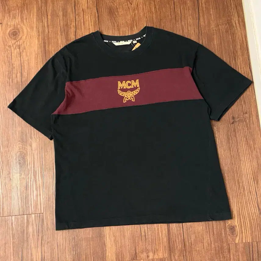 [BUNJANG] MCM 90s Vintage Cropped T-Shirt / 90s MCM 엠씨엠 빈티지 크롭 반팔티셔츠