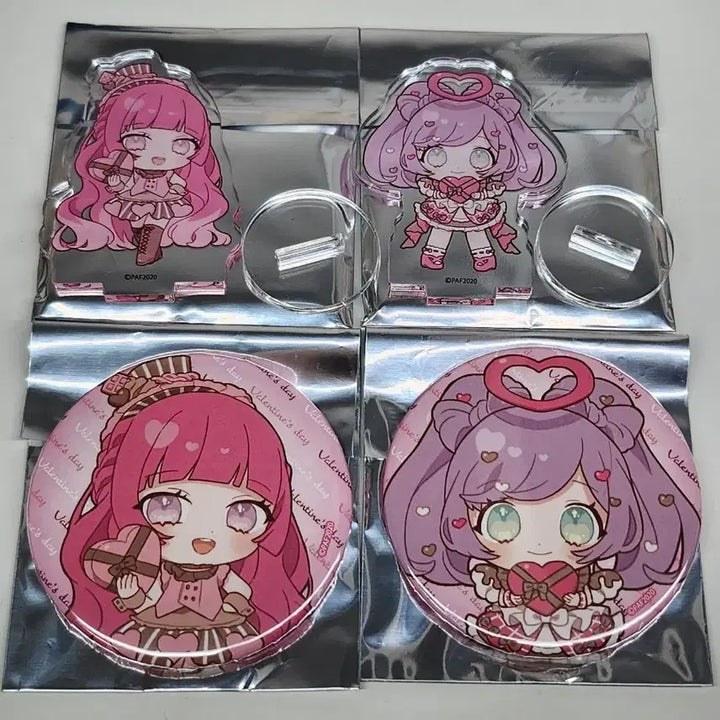 [BUNJANG] PriPara Prism Stone Acrylic Can Badge Set - Hibiki, Lala, Sophie, Mirei / [ 2박스 공구 ] 프리파라 프리즘스톤 아크릴 캔뱃지 히비키라라소피미래