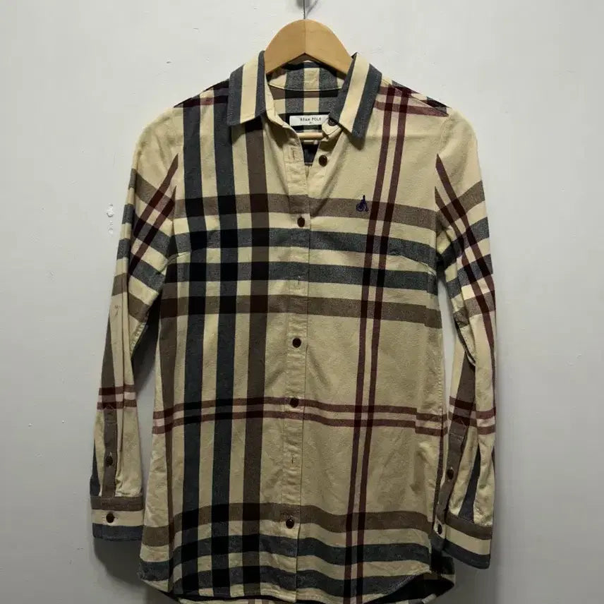 [BUNJANG] Beanpole Check Shirt Size S / 빈폴 체크 남방 S