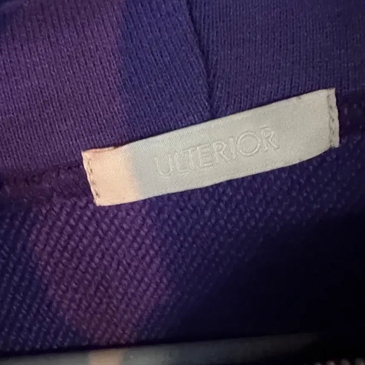 [BUNJANG] Ulterior Hoodie Purple / Ulterior 후드