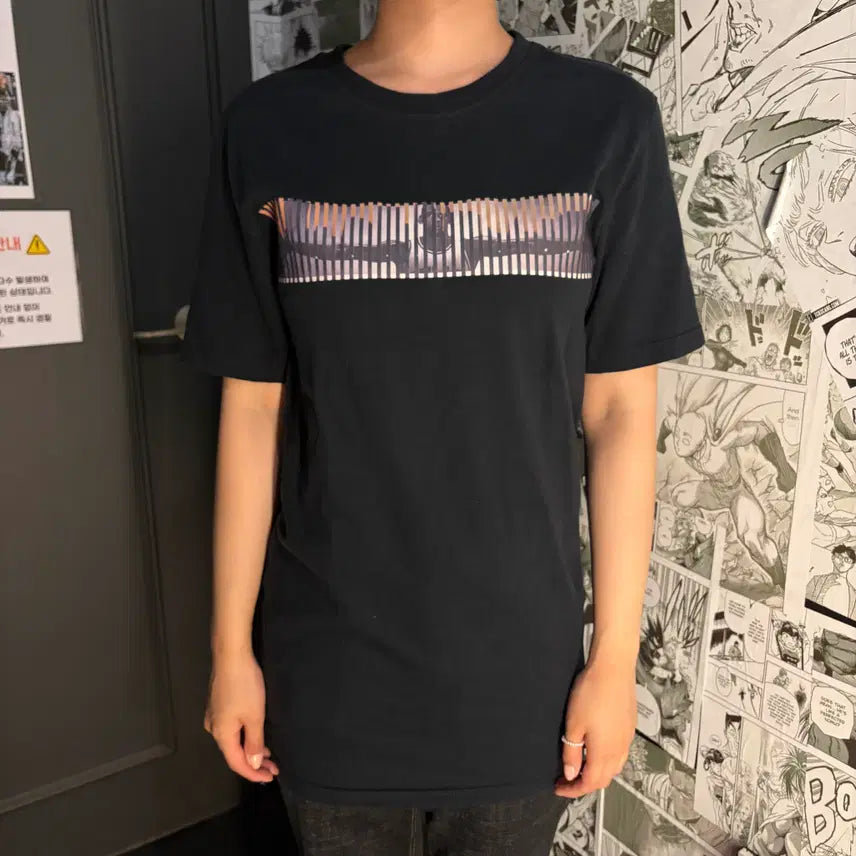 [BUNJANG] Nike Black Short Sleeve T-Shirt / 나이키 블랙 반팔 티셔츠