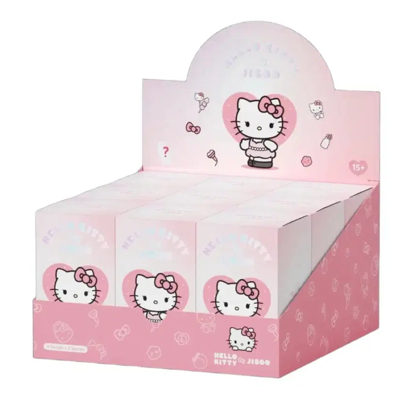 [BUNJANG] Hello Kitty x Jisoo Collaboration Random Keyring 9-Piece Set (Sealed New) / 헬로키티 지수 콜라보 랜덤 키링 9개입 세트 (미개봉 새상품)