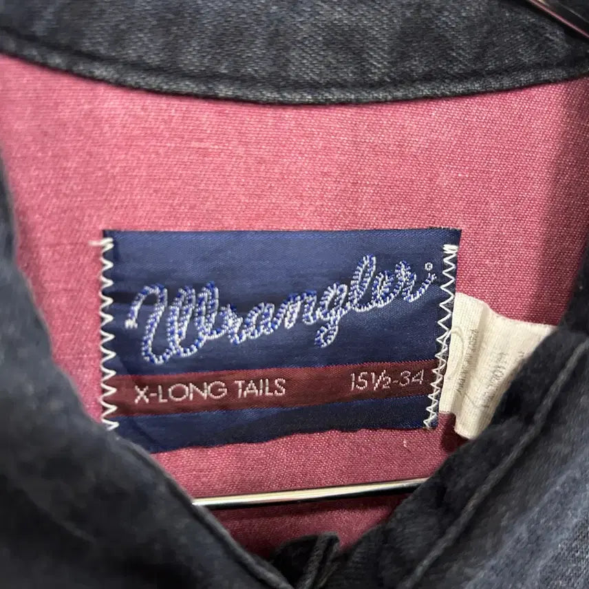 [BUNJANG] Wrangler X-Longtail Work Pocket Western Shirt / 랭글러 X-롱테일 워크 포켓 웨스턴 셔츠