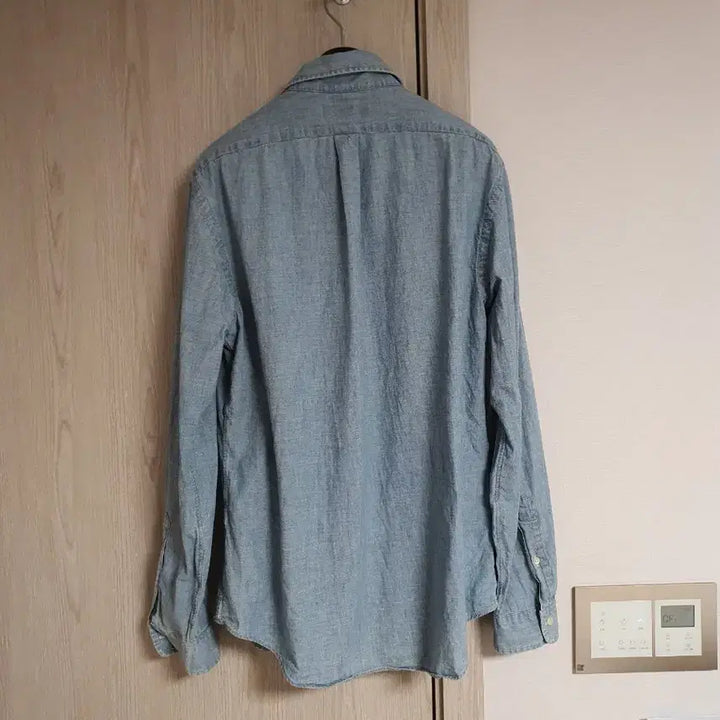 [BUNJANG] Polo Ralph Lauren Chambray Shirt Slim Fit L / 폴로랄프로렌 샴브레이 셔츠 데님셔츠 남방 슬림핏 L