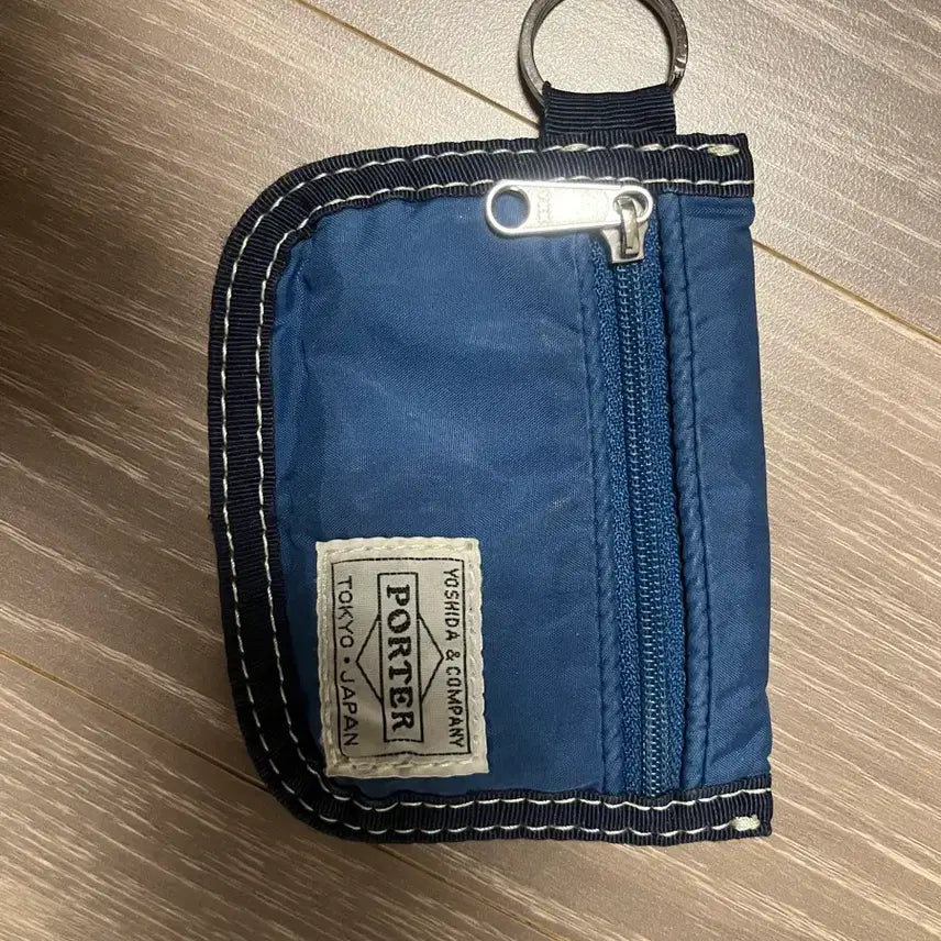 [BUNJANG] Porter Blue Nylon Wallet / 포터 지갑 블루