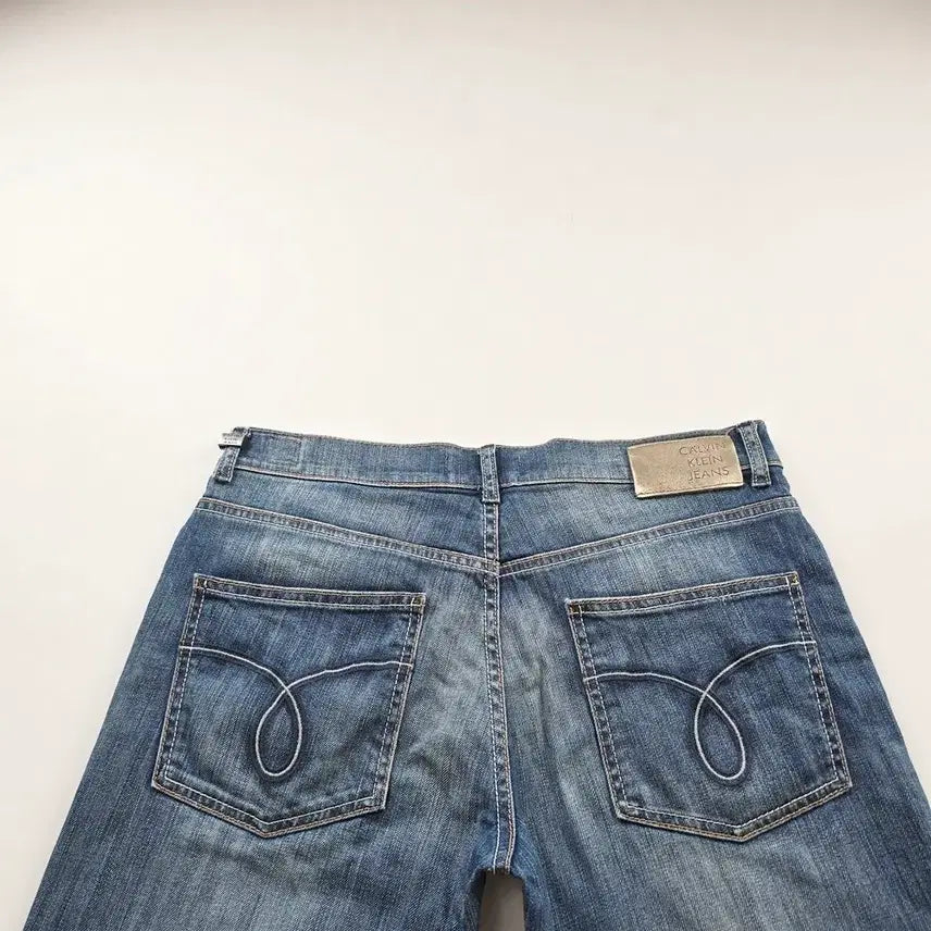 [BUNJANG] Calvin Klein R6173 Washed Stretch Denim Jeans Size 32 / 캘빈클라인 청바지 스판 워싱 데님 사이즈32 R6173