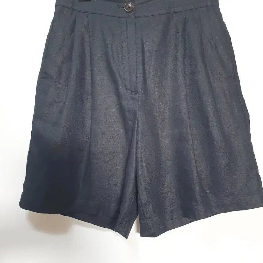 [BUNJANG] Massimo Dutti Linen Shorts Black / 마시모두띠 린넨 반바지