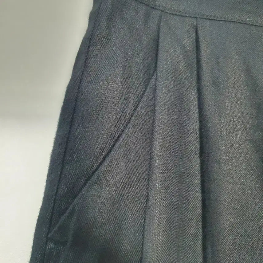 [BUNJANG] Massimo Dutti Linen Shorts Black / 마시모두띠 린넨 반바지