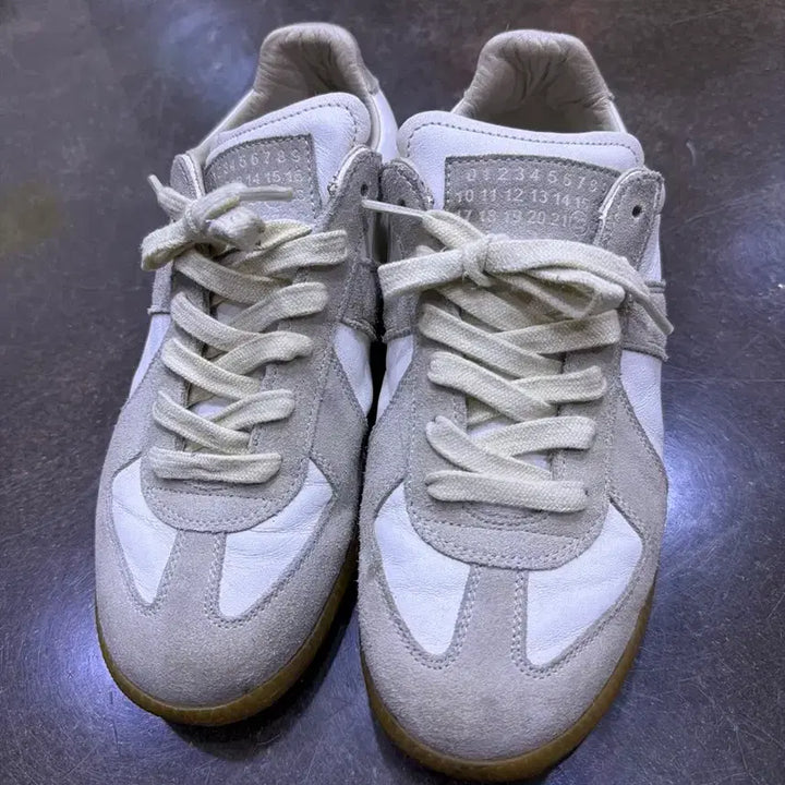 [BUNJANG] Maison Margiela German Army Sneakers Beige Suede 37.5 / 메종마르지엘라 독일군 스니커즈 37.5 (240)