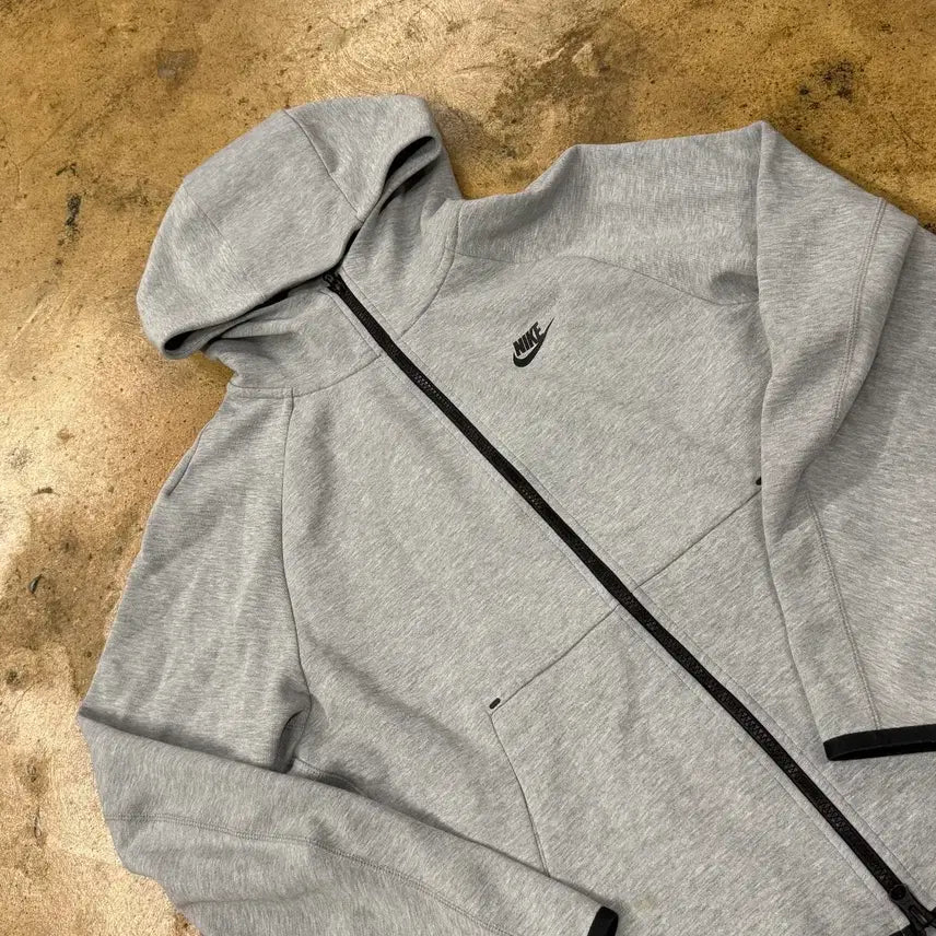 [BUNJANG] Nike Tech Fleece Hoodie Zip-Up Grey XL / [정품/XL] 나이키 테크팩 후드집업 그레이