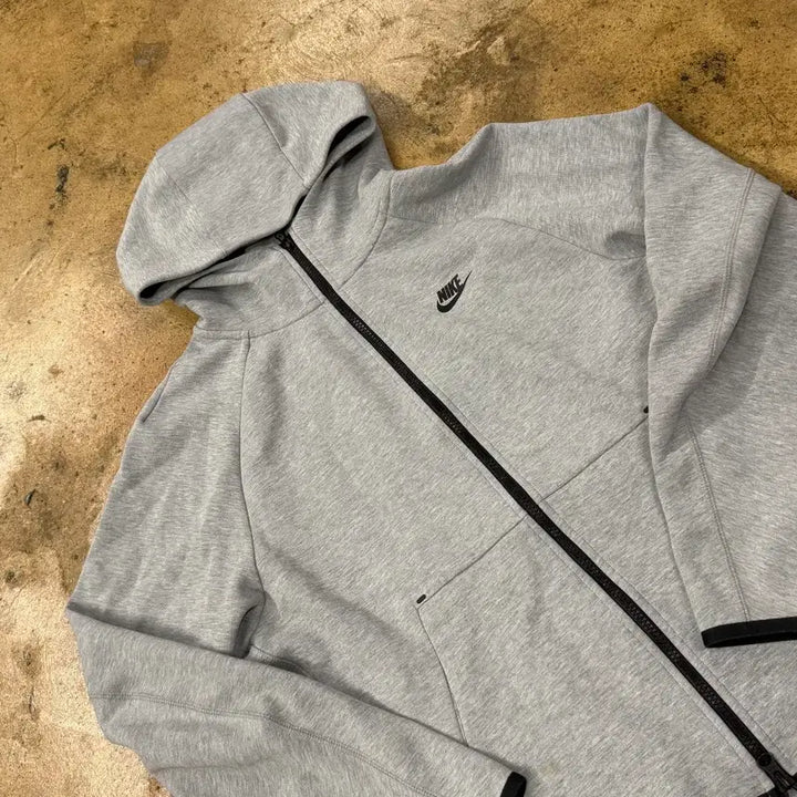[BUNJANG] Nike Tech Fleece Hoodie Zip-Up Grey XL / [정품/XL] 나이키 테크팩 후드집업 그레이