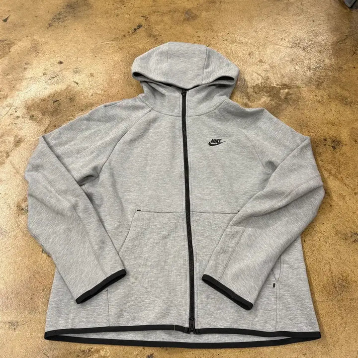 [BUNJANG] Nike Tech Fleece Hoodie Zip-Up Grey XL / [정품/XL] 나이키 테크팩 후드집업 그레이