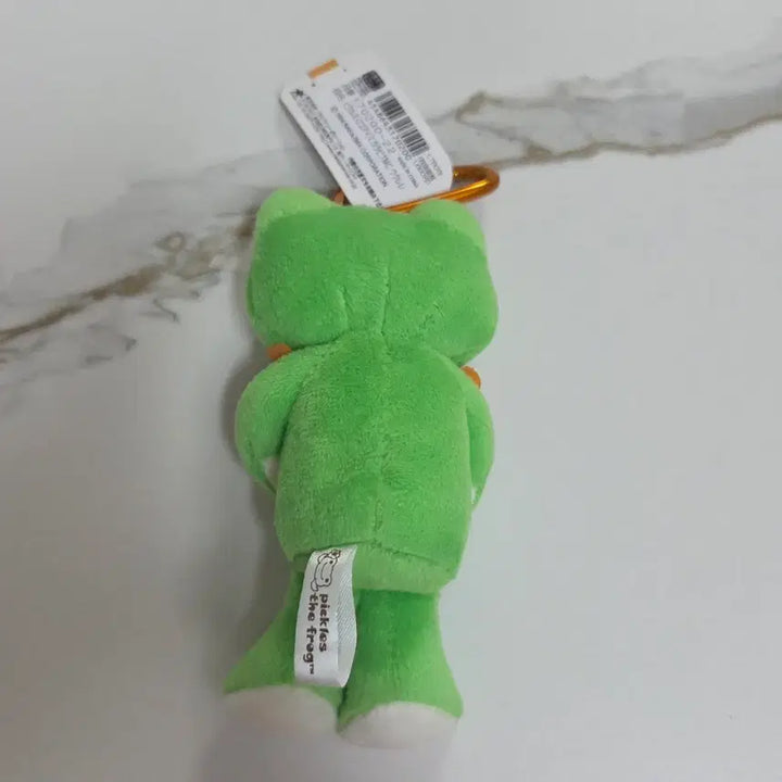 [BUNJANG] Pickles the Frog Ukulele Mascot Doll Keychain / 피클스 더 프로그 우쿨렐레를 든 마스코트 인형 키링