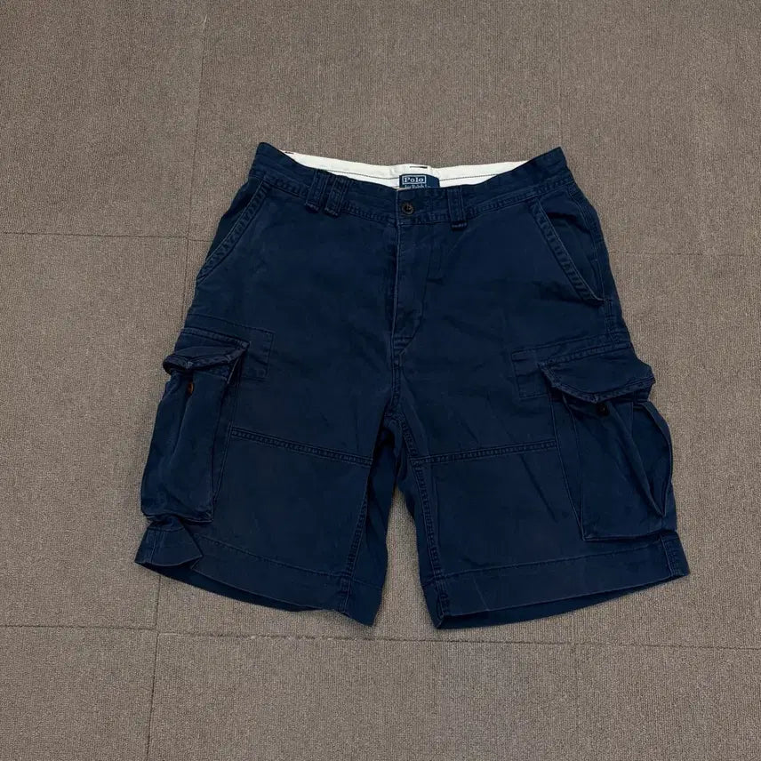 [BUNJANG] Polo Ralph Lauren 00s Cargo Bermuda Half Pants Navy Size 33 / 00s polo 랄프로렌 폴로 카고 버뮤다 하프팬츠 33