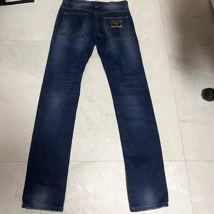 [BUNJANG] Dolce &amp; Gabbana 14 Gold Silver Button Archive Denim Jeans / 돌체앤가바나 14골드 은장 아카이브 데님 진