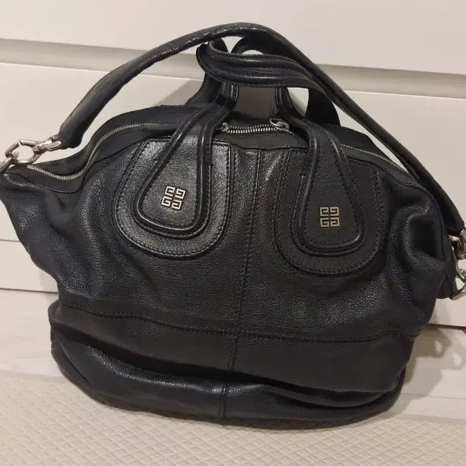 [BUNJANG] Givenchy Nightingale Bag Black Leather / 지방시 나이팅게일 백 블랙