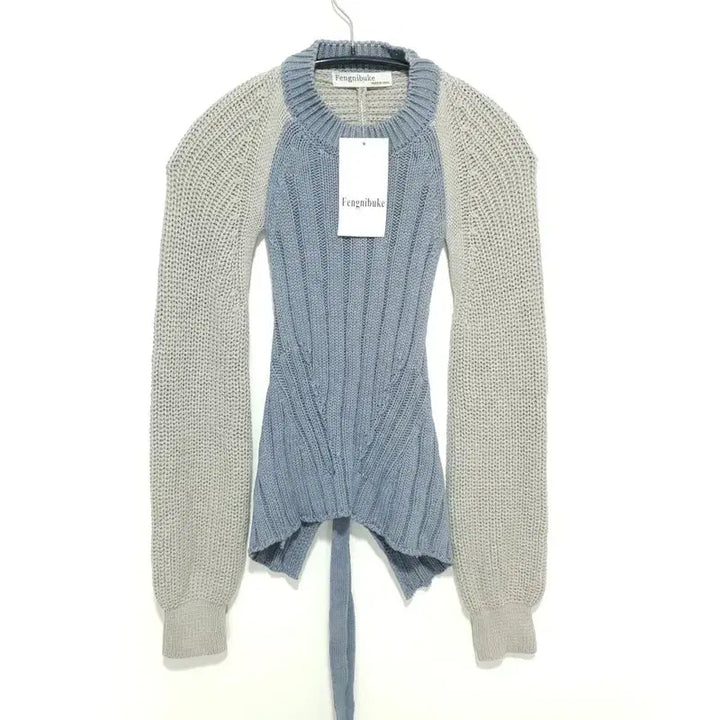 [BUNJANG] FENGNIBUKE Backless Knit S_W0043 / FENGNIBUKE 백리스 니트 S_W0043