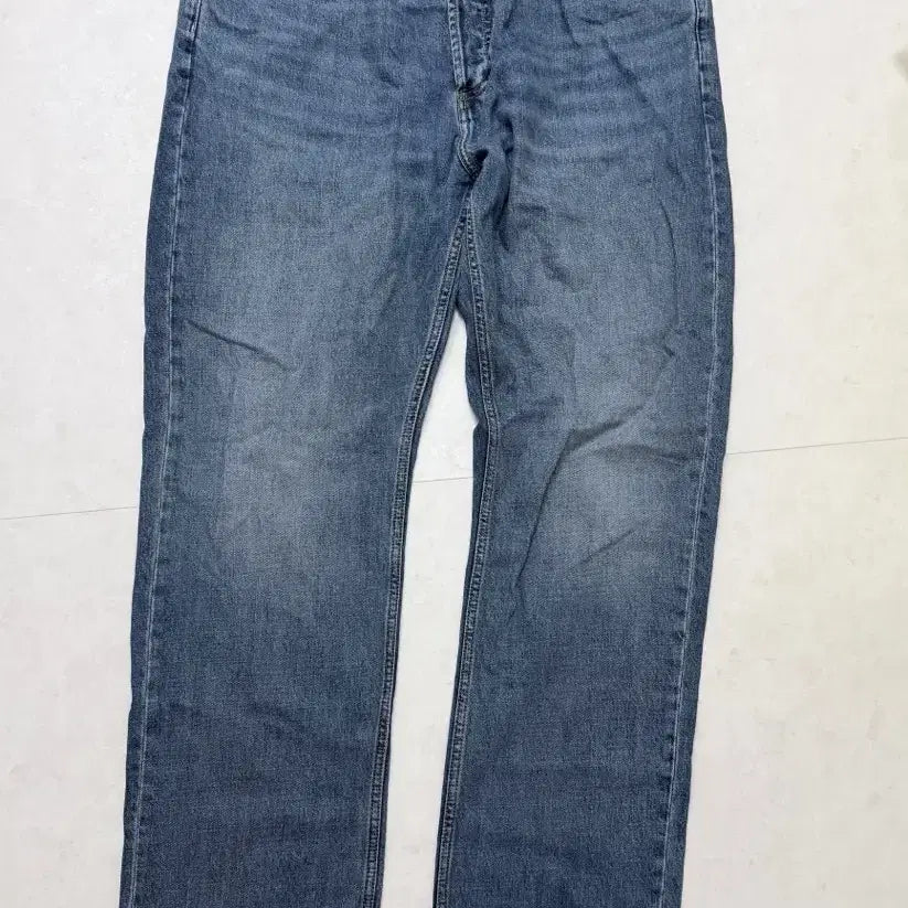 [BUNJANG] Carhartt WIP Marlow Pants Edgewood Blue Dark Used Wash Denim (38x32) / 칼하트wip 말로우 팬츠 엣지우드 블루 다크 유즈드 워시 데님(38x32