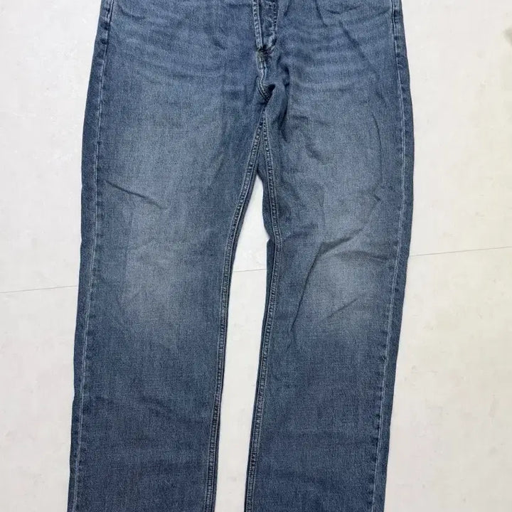 [BUNJANG] Carhartt WIP Marlow Pants Edgewood Blue Dark Used Wash Denim (38x32) / 칼하트wip 말로우 팬츠 엣지우드 블루 다크 유즈드 워시 데님(38x32
