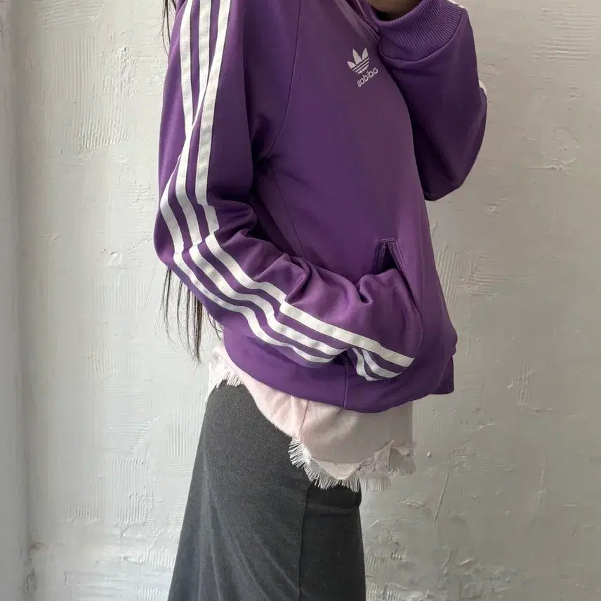 [BUNJANG] Adidas Firebird Lined Logo Women&