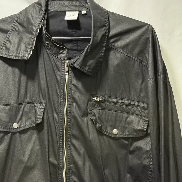 [BUNJANG] Armani Exchange A|X Black Jacket-Style Shirt / Armani Exchange, A|X