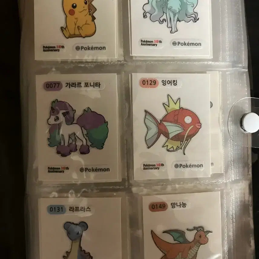 [BUNJANG] Pokemon Stickers / 포켓몬띠부실 시즌5