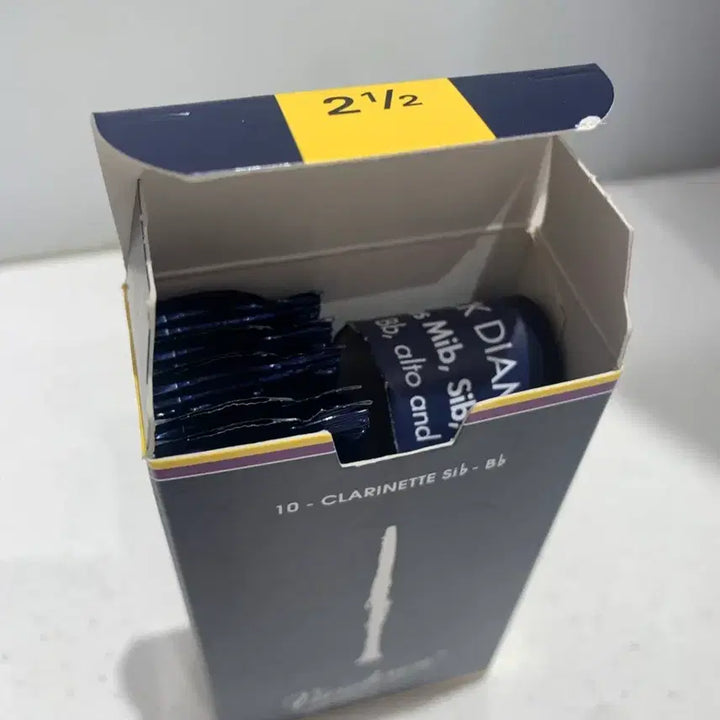 [BUNJANG] Bandolin Clarinet Reeds (Size 2.5, 5-Piece Pack) / [반도린] 클라리넷 리드 2.5호 (5개입)