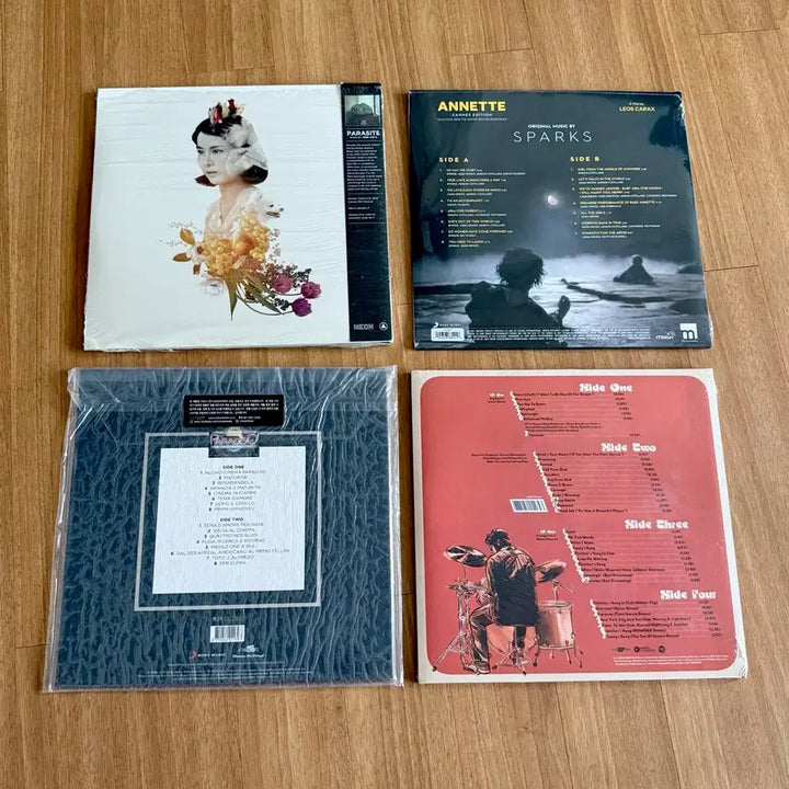 [BUNJANG] Parasite, Cinema Paradiso, Whiplash, Annette Limited Edition Vinyl OST Bundle / [한정반영화LP]기생충그린 시네마천국핑크 위플래쉬디럭스아네트 바이닐OST