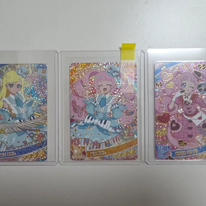 [SOLD OUT] (일괄)비밀의 아이프리 6탄 4성 카드 걸리피아노 발렌타인