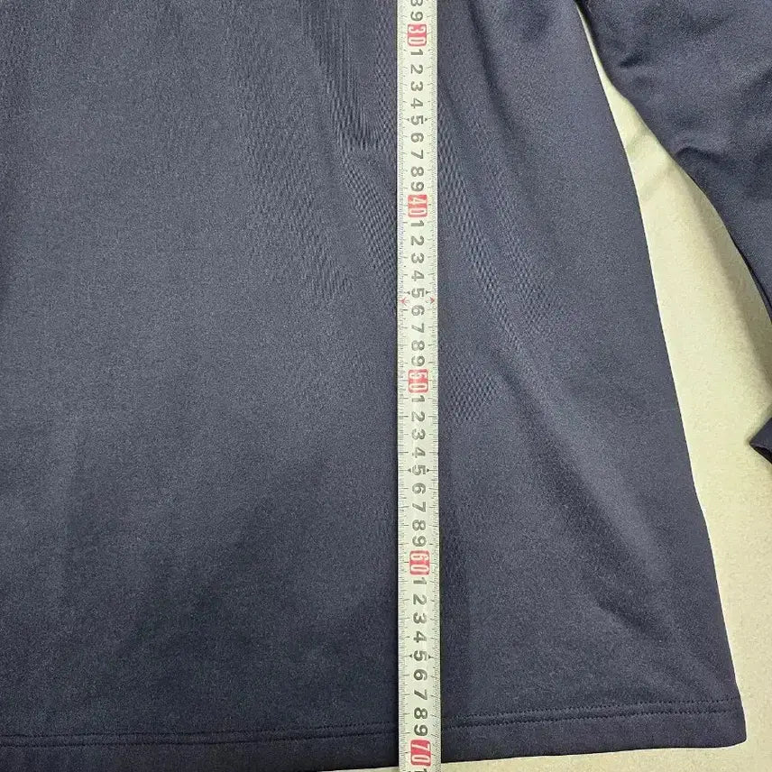 [BUNJANG] Adidas Golf Long Sleeve Polo Shirt (Navy, L) / 아디다스 골프 긴팔 카라티 기모 네이비 L