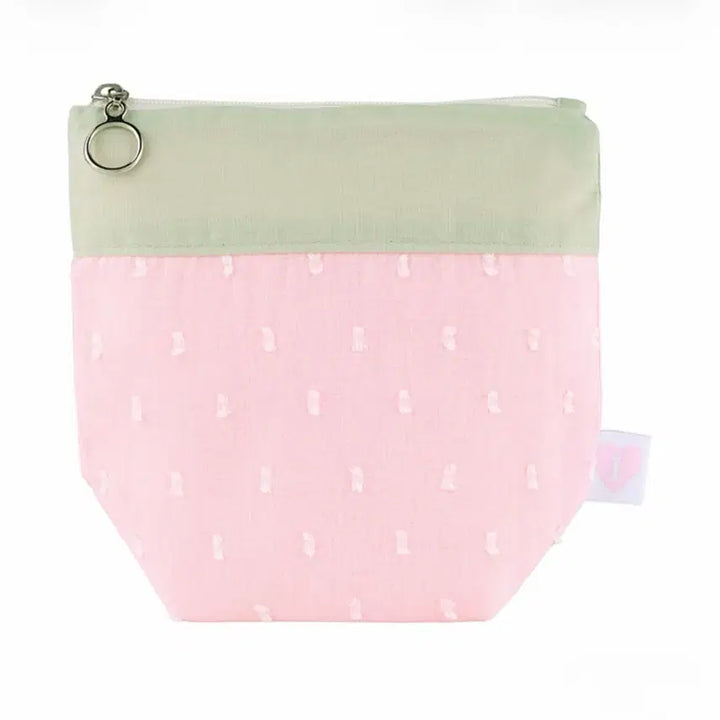 [BUNJANG] Aisummerry Strawberry Pouch Pink / 아이브레이 파우치 아이썸머리 딸기 파우치 핑크