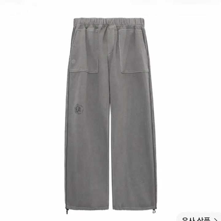 [BUNJANG] Politeru 1011 Fatigue Sweatpants 1.2v Dirty Gray / [1] 폴리테루 1011 퍼티그 스웨트팬츠 1.2v 더티 그레이