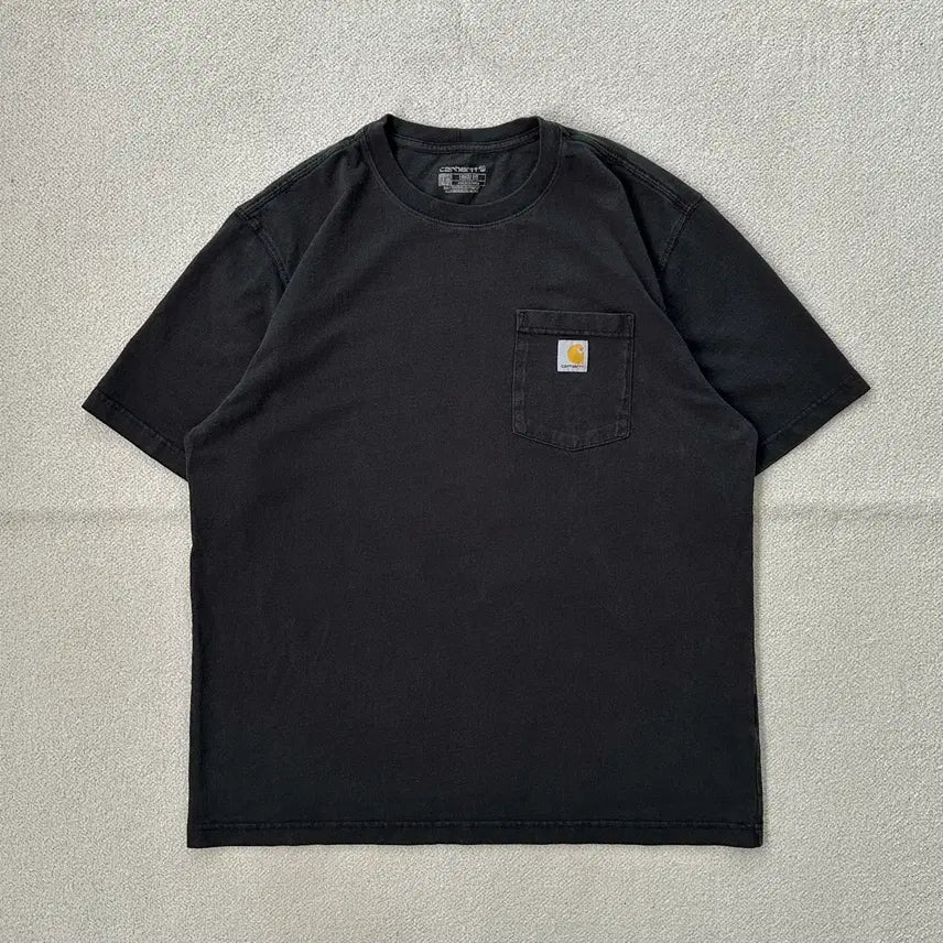 [BUNJANG] Carhartt K87 Pocket T-Shirt Black / 칼하트 K87 포켓 반팔티셔츠