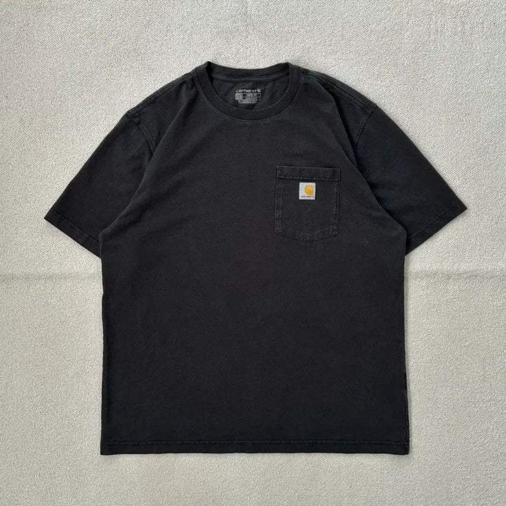 [BUNJANG] Carhartt K87 Pocket T-Shirt Black / 칼하트 K87 포켓 반팔티셔츠
