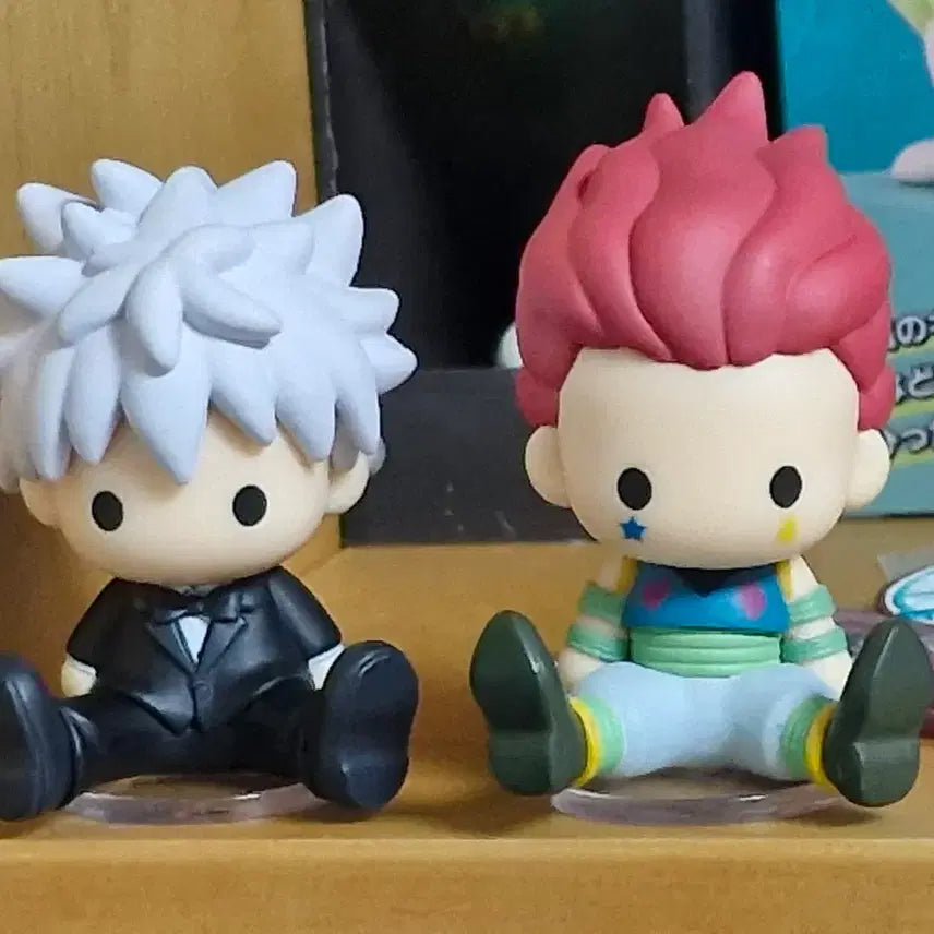 [BUNJANG] Hunter x Hunter Killua Hisoka Pet Doll Bundle Set / (급전!!) 헌터헌터 키르아 히소카 페타돌 일괄