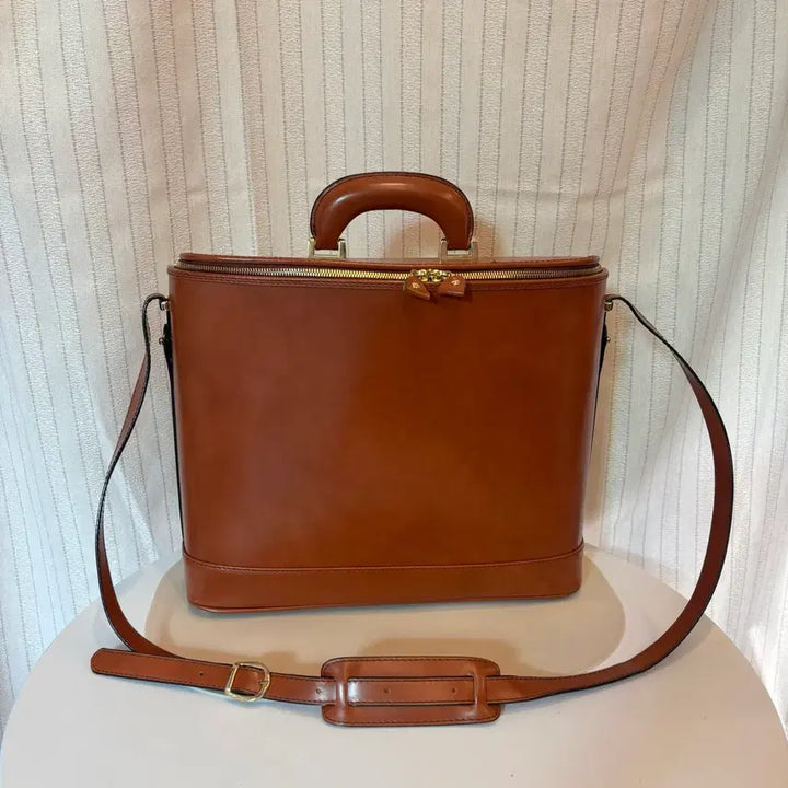 [BUNJANG] Feroni Firenze Italy Genuine Leather Two-Way Bag / 정품 페로니 피렌체 이태리 통가죽 투웨이백