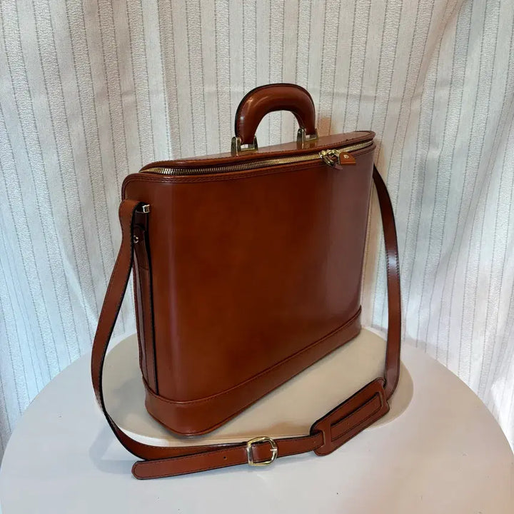 [BUNJANG] Feroni Firenze Italy Genuine Leather Two-Way Bag / 정품 페로니 피렌체 이태리 통가죽 투웨이백