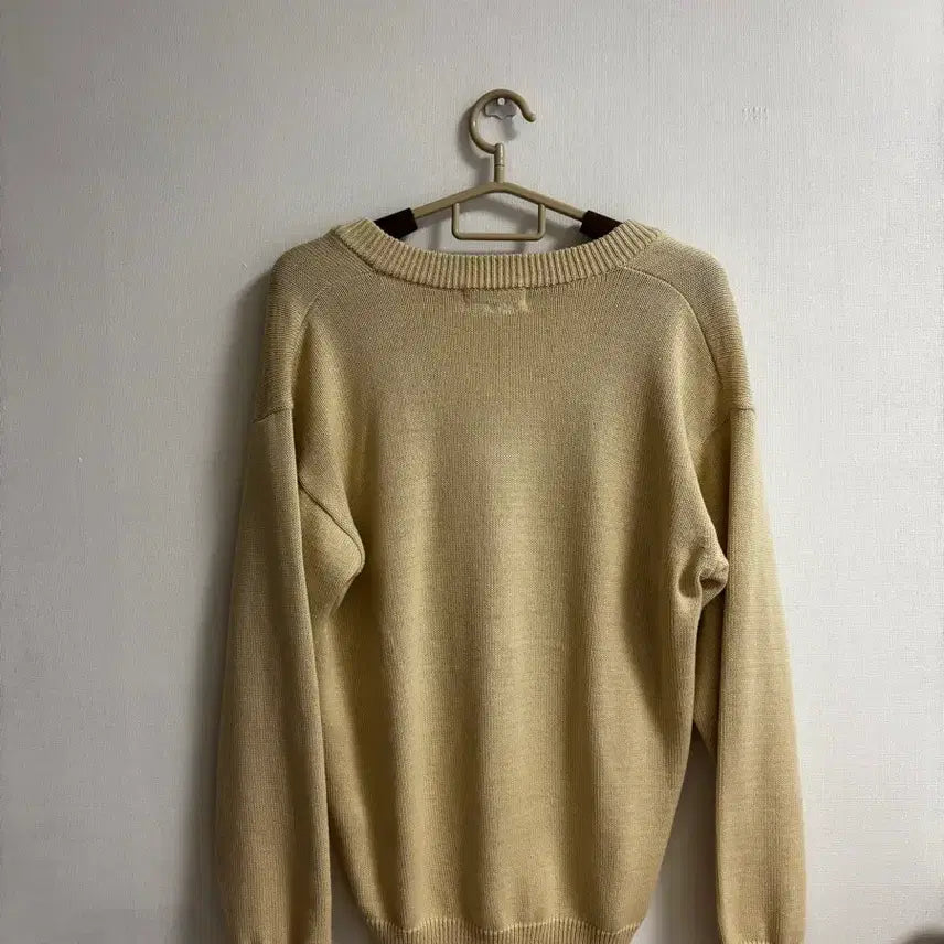 [BUNJANG] FOHER Oversized Fit Knit Beige / 포허 오버핏 니트 베이지