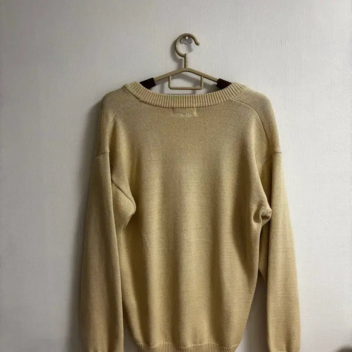 [BUNJANG] FOHER Oversized Fit Knit Beige / 포허 오버핏 니트 베이지
