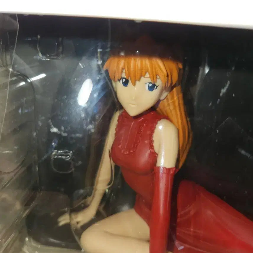 [BUNJANG] Evangelion Asuka Sealing Figure (Sealed) / (미개봉) 에반게리온 아스카 백과 적 피규어