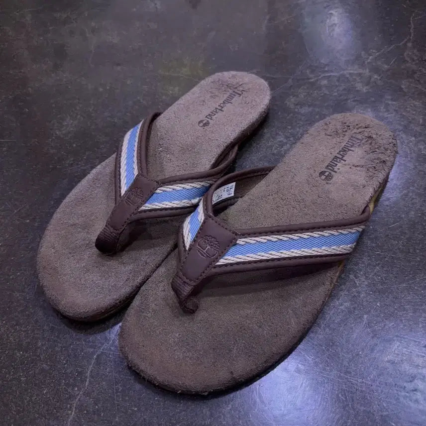 [BUNJANG] Timberland Sieton Bay Flip Flops Sandals Brown 260 / 팀버랜드 시톤 베이 쪼리 샌들 플립플랍 브라운 260