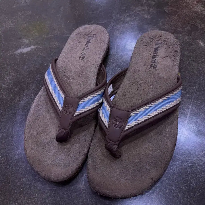 [BUNJANG] Timberland Sieton Bay Flip Flops Sandals Brown 260 / 팀버랜드 시톤 베이 쪼리 샌들 플립플랍 브라운 260