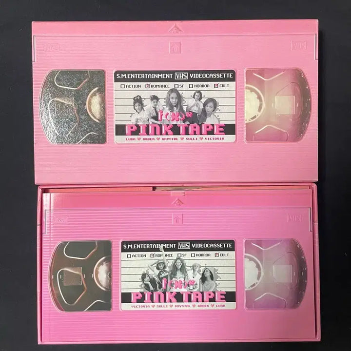 [BUNJANG] f(x) Pink Tape 2nd Album VHS / f(x) 에프엑스 2집 핑크 테이프 VHS 비디오 테이프 앨범