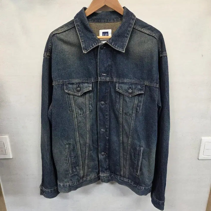 [BUNJANG] Gap Vintage Washed Denim Jacket XL / 갭 빈티지워싱 데님자켓 xl