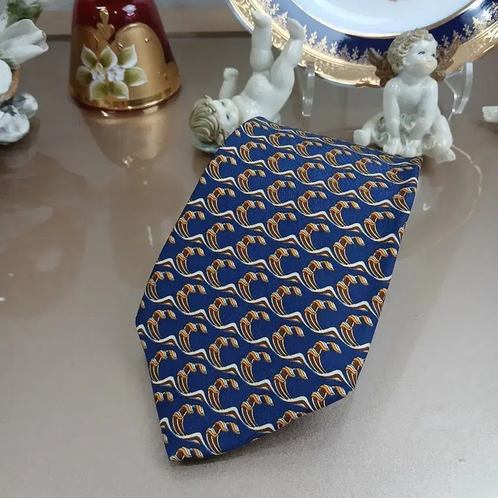 [BUNJANG] Salvatore Ferragamo Silk Necktie / 정품 살바토레 페라가모 실크넥타이