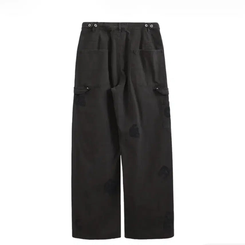 [BUNJANG] Polilu 1011 Patched Hammer Pants Dark Brown / [1] 폴리테루 1011 패치드 해머 팬츠 1.2v  다크 브라운