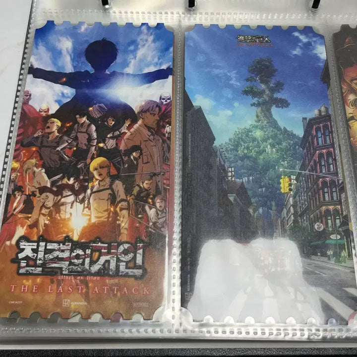 [BUNJANG] Attack on Titan Original Ticket Bundle / 진격의거인 오리지널 티켓 일괄 팝니다.