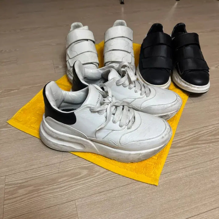 [BUNJANG] Alexander McQueen Oversized Sole Sneakers (3 Pairs, Size 41) / 급처)알렉산더맥퀸 오버솔 3종 41사이즈