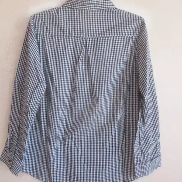 [BUNJANG] Black Check Cotton Shirt / 블랙 체크 /코튼 셔츠 (새옷)