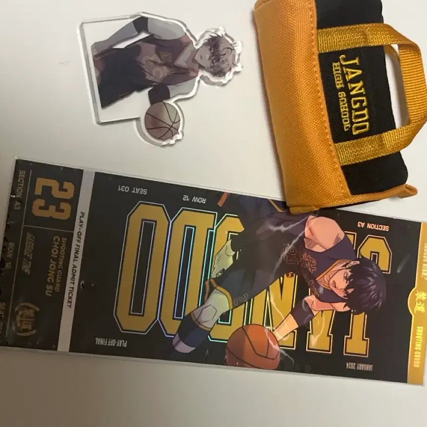 [BUNJANG] Jangdogo Choi Jong Soo Player Ticket Keyring Kolotto Bundle Set / 일괄 장도고 최종수 선수티켓 키링 코롯토